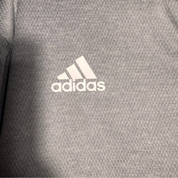 Adidas WNE Basketball unisex Gray Full Zip hoodie two front pockets - Picture 6 of 14